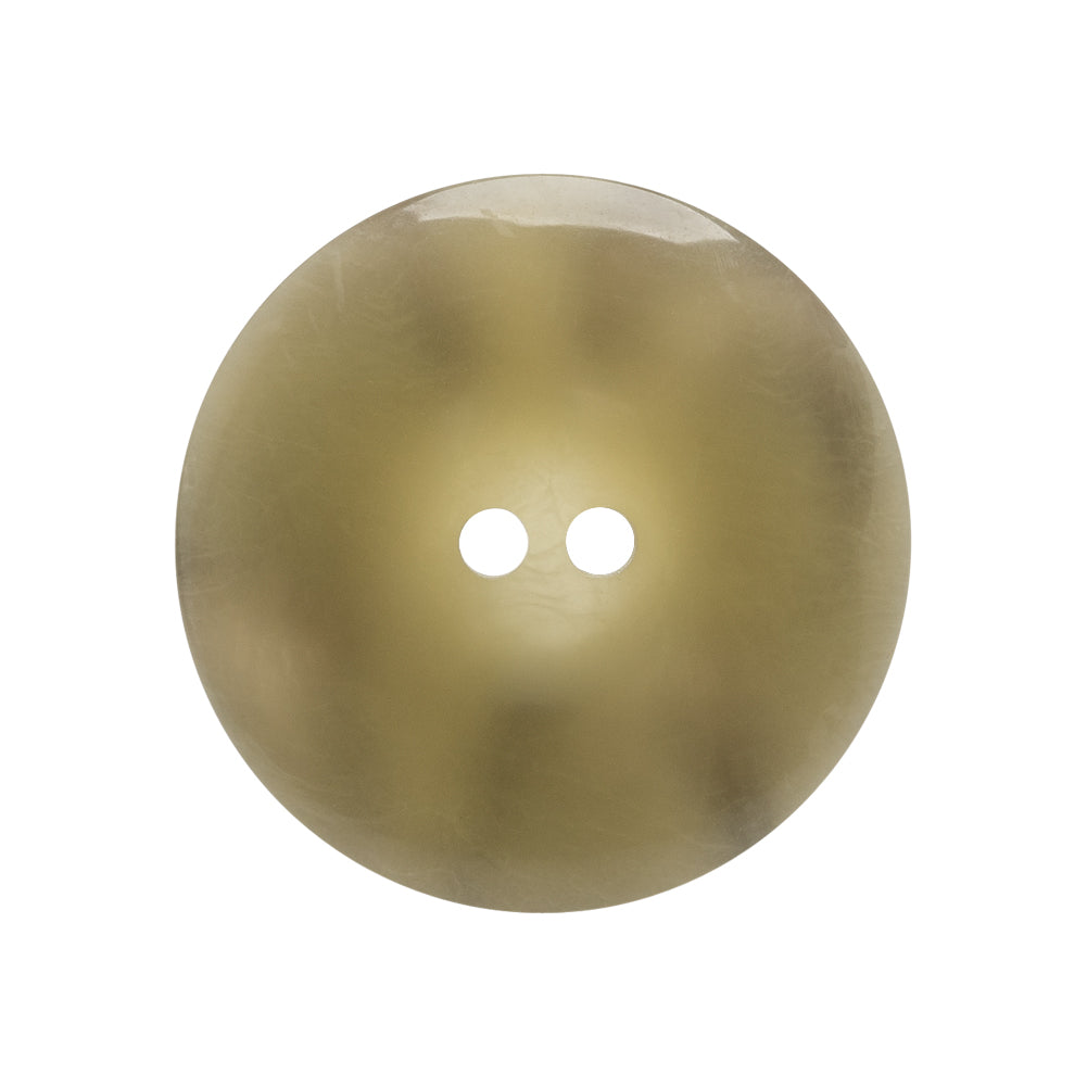 Plastic 2-Hole Button Made in Italy - Dark Brown Mottled Wide Rim - 42L/27mm Detail Plastic 2-Hole Button Made in Italy - Dark Brown Mottled Wide Rim - 42L/27mm Detail