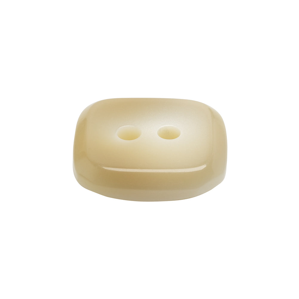 Square Plastic 2-Hole Button - 36L/23mm - Beige Ombre Square Plastic 2-Hole Button - 36L/23mm - Beige Ombre