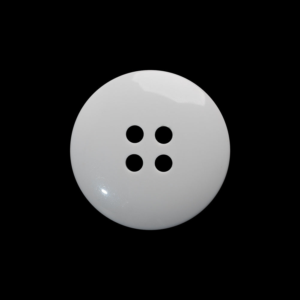 Plastic 4-Hole Button - 36L/23mm - White Tire Rim with Engraved Ring Plastic 4-Hole Button - 36L/23mm - White Tire Rim with Engraved Ring