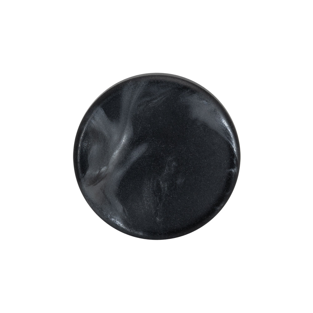 Plastic Shank Back Button - 36L/23mm - Charcoal and Gray Shimmer Swirl Plastic Shank Back Button - 36L/23mm - Charcoal and Gray Shimmer Swirl