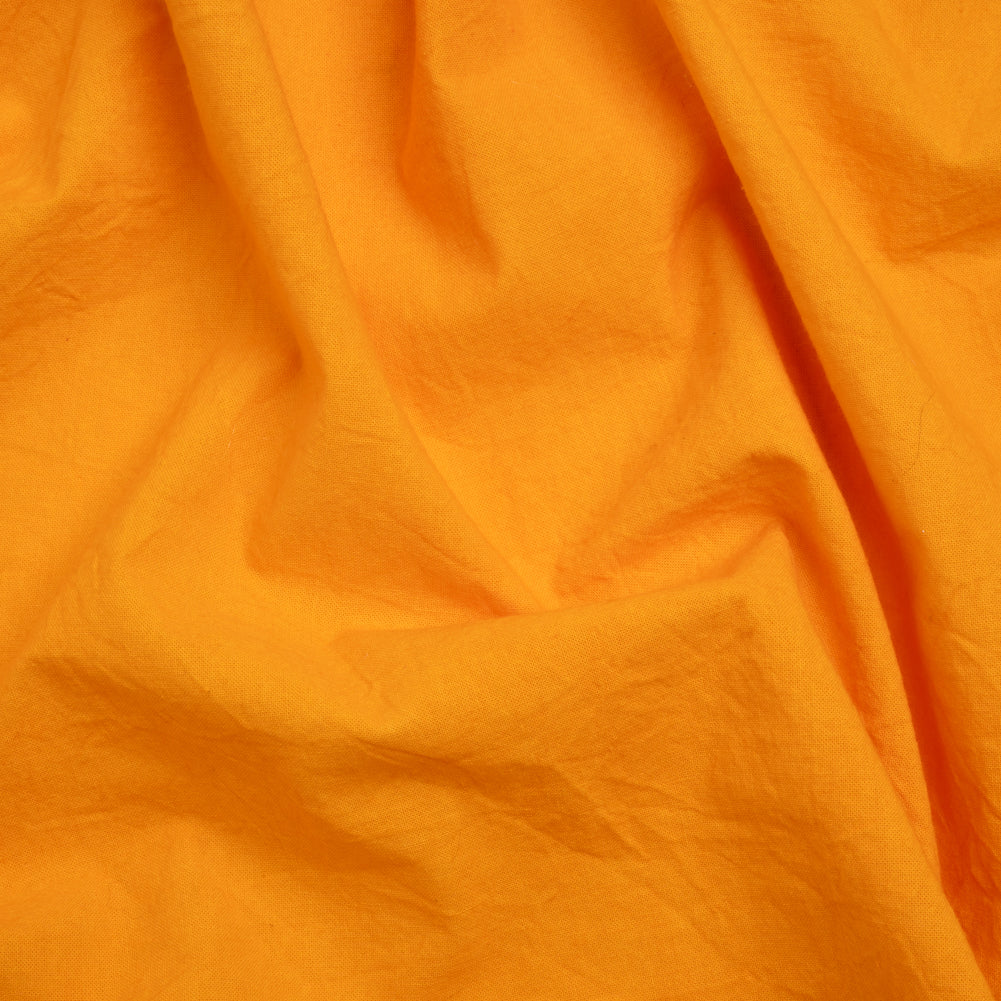 Goldenrod Mottled Wrinkled Lightweight Cotton Canvas Goldenrod Mottled Wrinkled Lightweight Cotton Canvas
