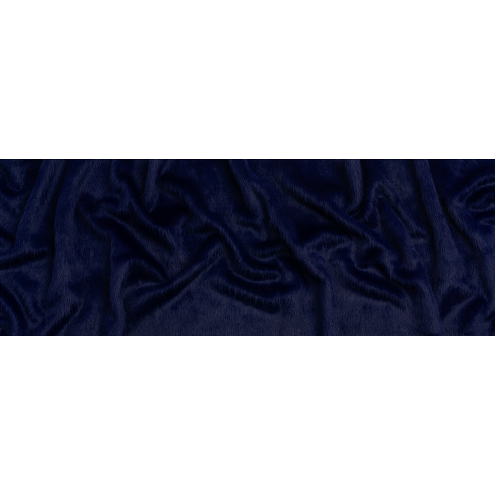 Royal Blue Fuzzy Blended Wool Coating Full Royal Blue Fuzzy Blended Wool Coating Full