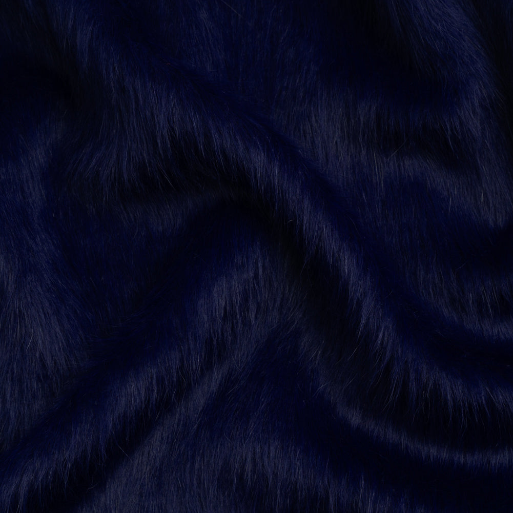 Royal Blue Fuzzy Blended Wool Coating Royal Blue Fuzzy Blended Wool Coating