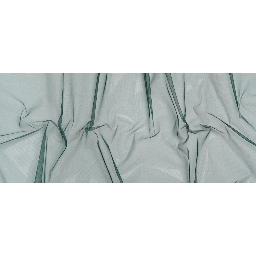 Stiff Nylon Tulle - Dark Green - Designer Deadstock - Full Stiff Nylon Tulle - Dark Green - Designer Deadstock - Full