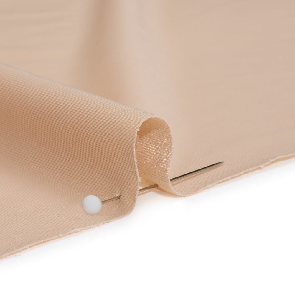 Famous Australian Designer Light Nude Stretch Polyester Jersey Detail Famous Australian Designer Light Nude Stretch Polyester Jersey Detail