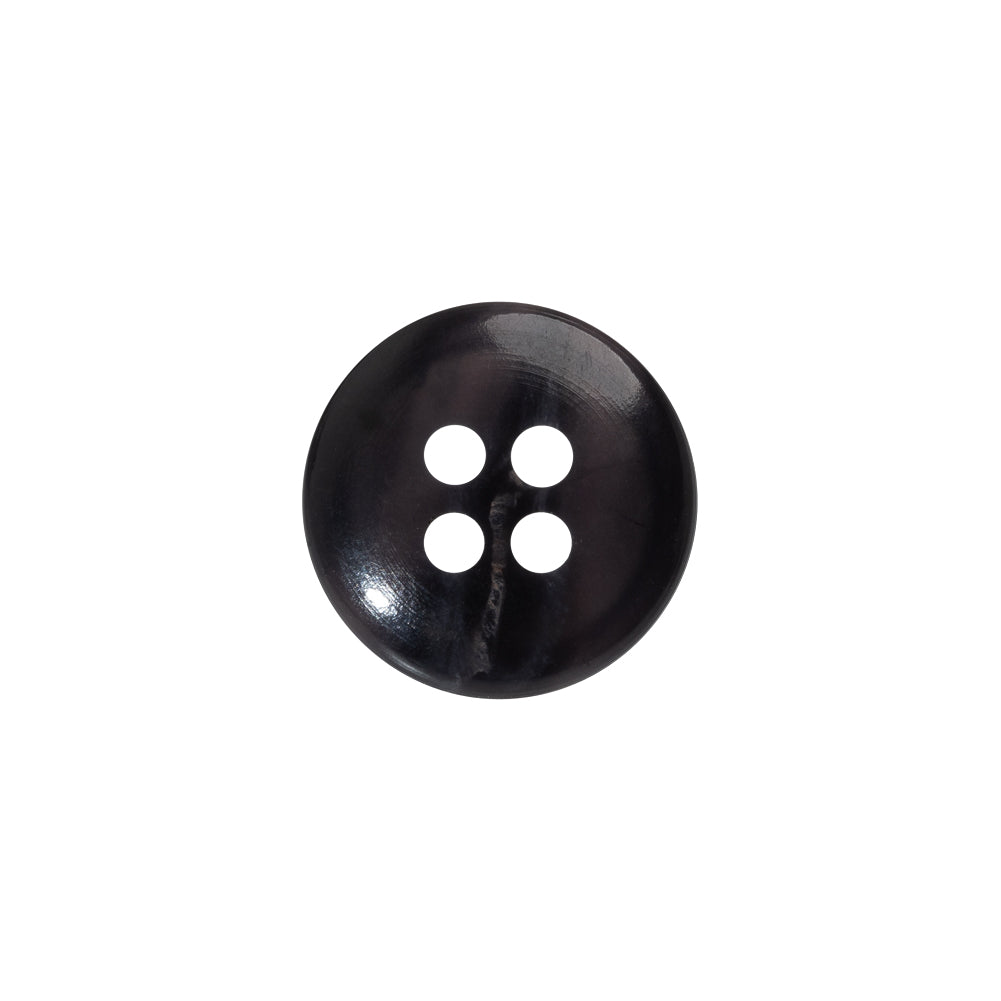 4-Hole Plastic Button Made in Italy - 24L/15mm - Violet Semi-Translucent 4-Hole Plastic Button Made in Italy - 24L/15mm - Violet Semi-Translucent