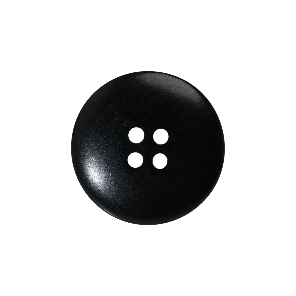 Plastic 4-Hole Button - 35L/22mm - Classic Black Plastic 4-Hole Button - 35L/22mm - Classic Black