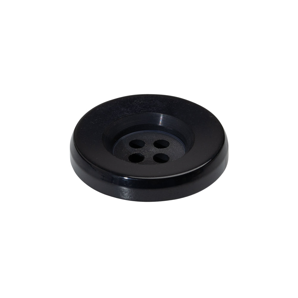 Plastic 4-Hole Button - 36L/23mm - Midnight Ink Well Plastic 4-Hole Button - 36L/23mm - Midnight Ink Well