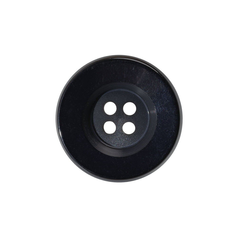 Plastic 4-Hole Button - 36L/23mm - Midnight Ink Well Plastic 4-Hole Button - 36L/23mm - Midnight Ink Well