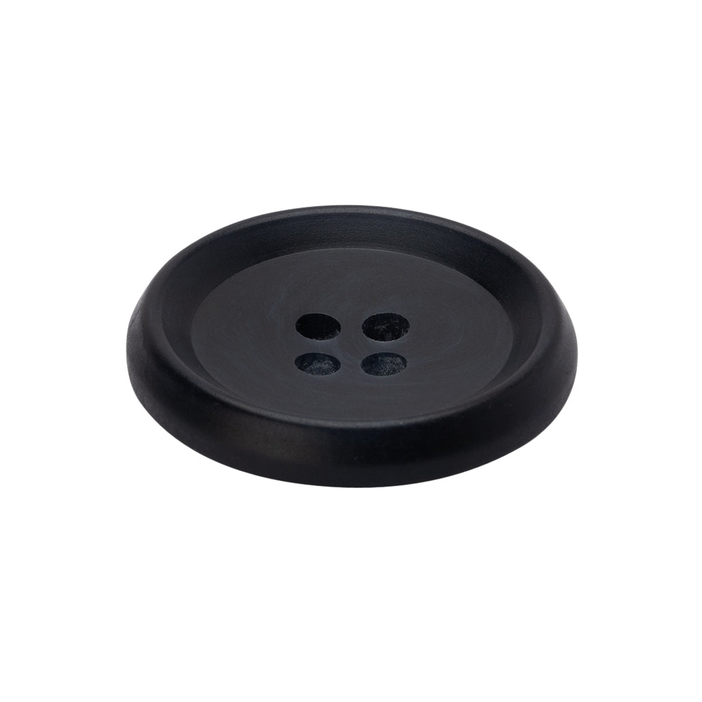 Plastic 4-Hole Button - 40L/25.5mm - Midnight Navy Plastic 4-Hole Button - 40L/25.5mm - Midnight Navy