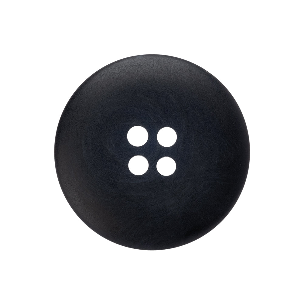 Plastic 4-Hole Button - 40L/25.5mm - Midnight Navy Plastic 4-Hole Button - 40L/25.5mm - Midnight Navy