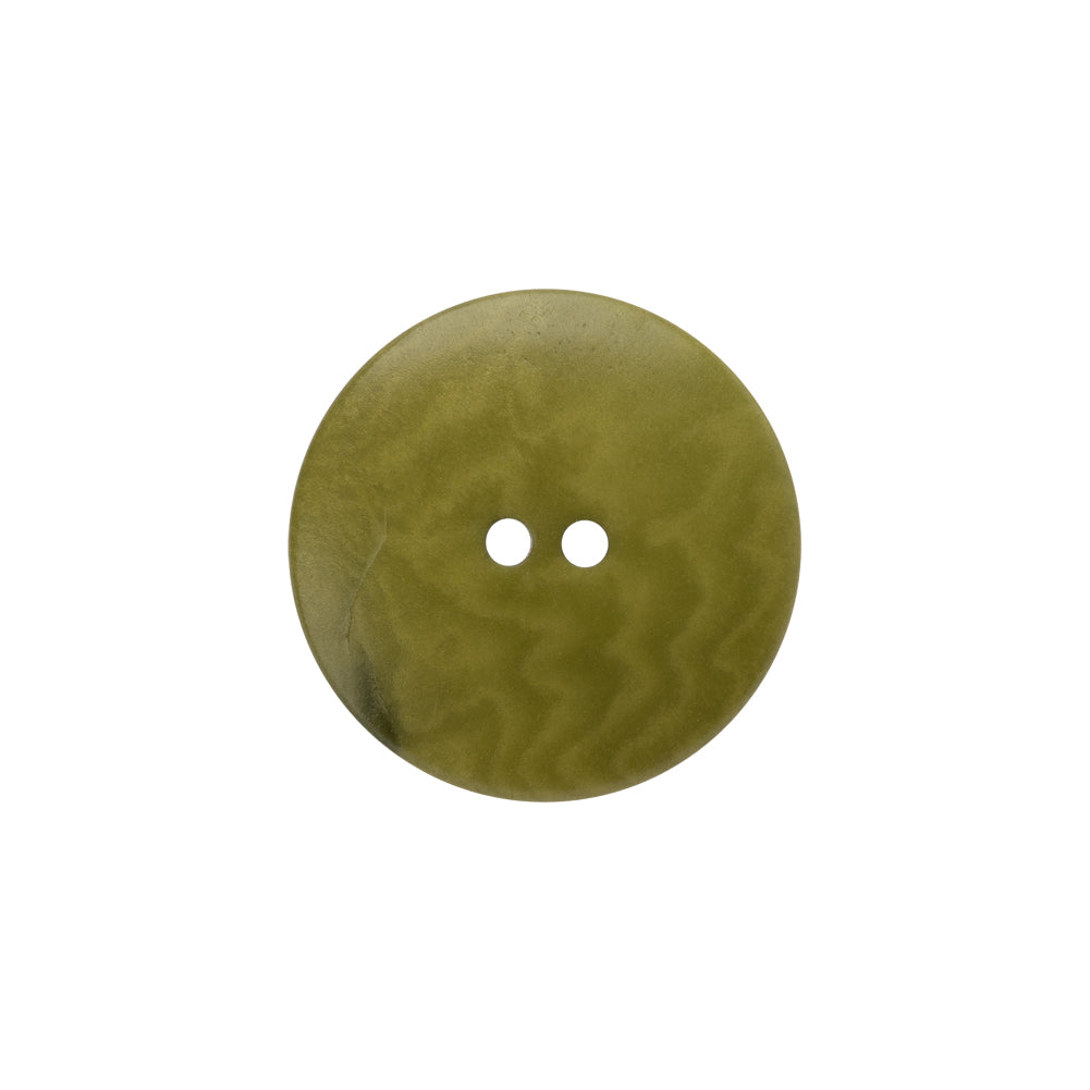 Plastic 4-Hole Button - 32L/20mm - Olive Green Swirls Platter Shaped Plastic 4-Hole Button - 32L/20mm - Olive Green Swirls Platter Shaped