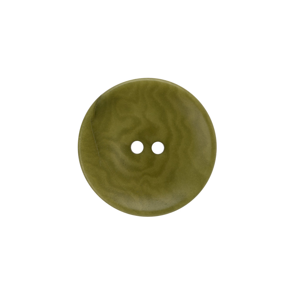 Plastic 4-Hole Button - 32L/20mm - Olive Green Swirls Platter Shaped Plastic 4-Hole Button - 32L/20mm - Olive Green Swirls Platter Shaped