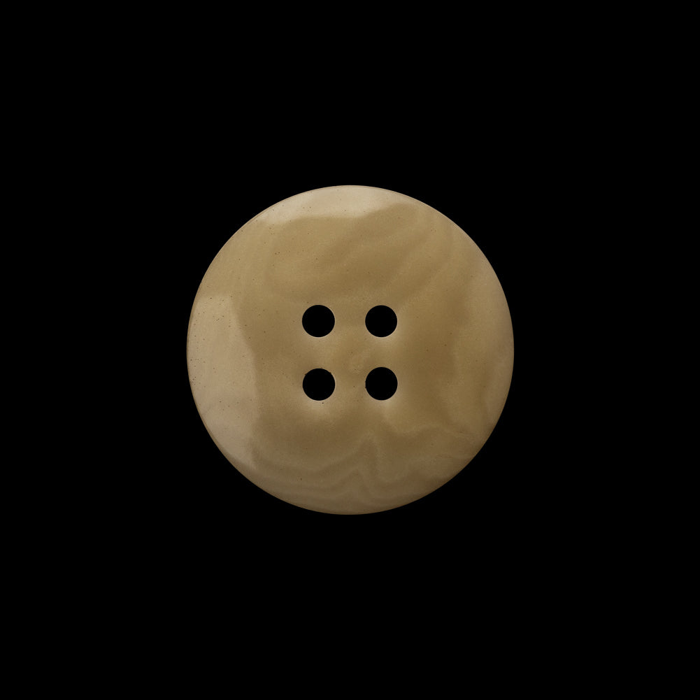 Plastic 4-Hole Button - 32L/20mm - Cream and Beige Swirls Plastic 4-Hole Button - 32L/20mm - Cream and Beige Swirls