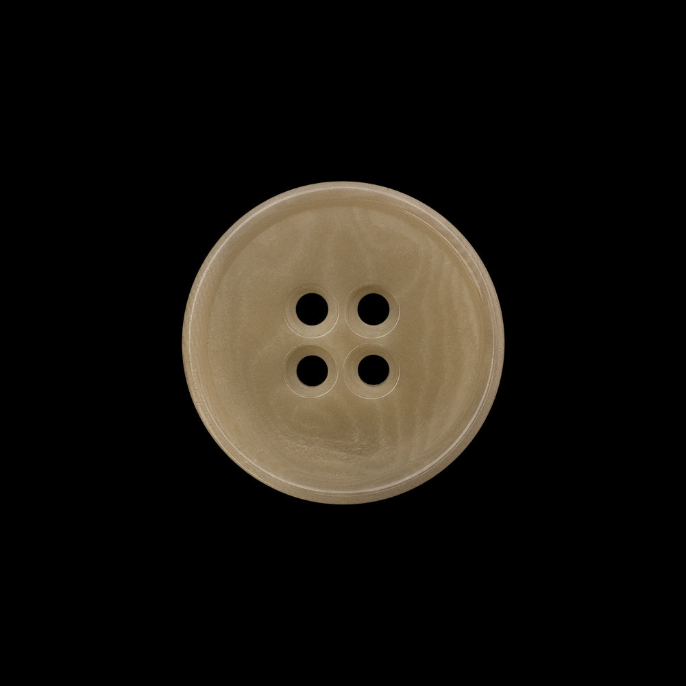Plastic 4-Hole Button - 32L/20mm - Cream and Beige Swirls Plastic 4-Hole Button - 32L/20mm - Cream and Beige Swirls