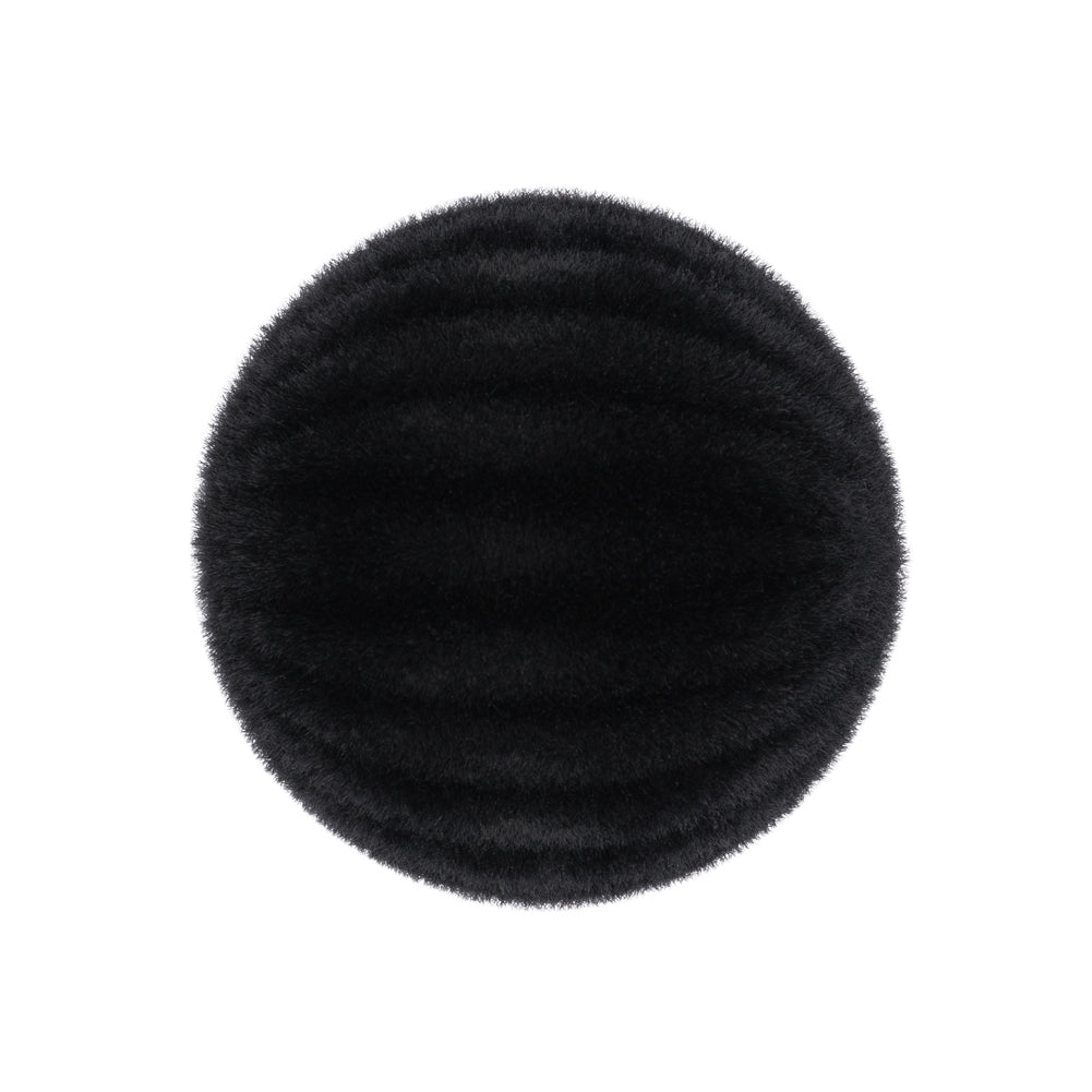 Fabric Covered Shank Back Button - 40L/25.5mm - Black Velvet Radiating Ribs Fabric Covered Shank Back Button - 40L/25.5mm - Black Velvet Radiating Ribs