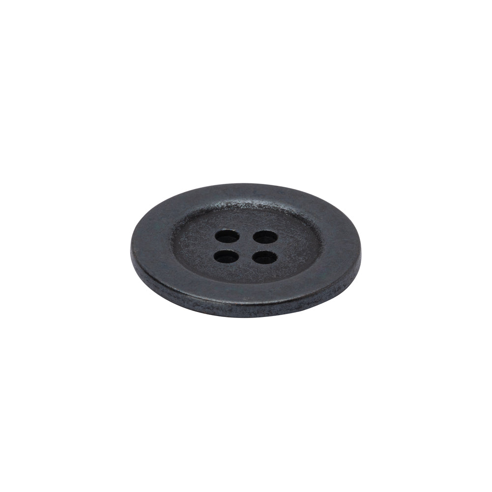 Metal 4-Hole Button - 32L/20mm - Pewter Metal 4-Hole Button - 32L/20mm - Pewter