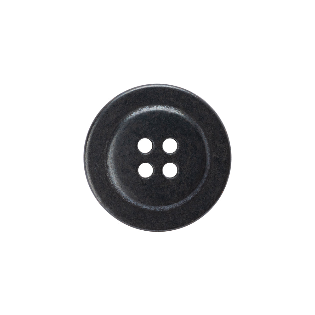 Metal 4-Hole Button - 32L/20mm - Pewter Metal 4-Hole Button - 32L/20mm - Pewter