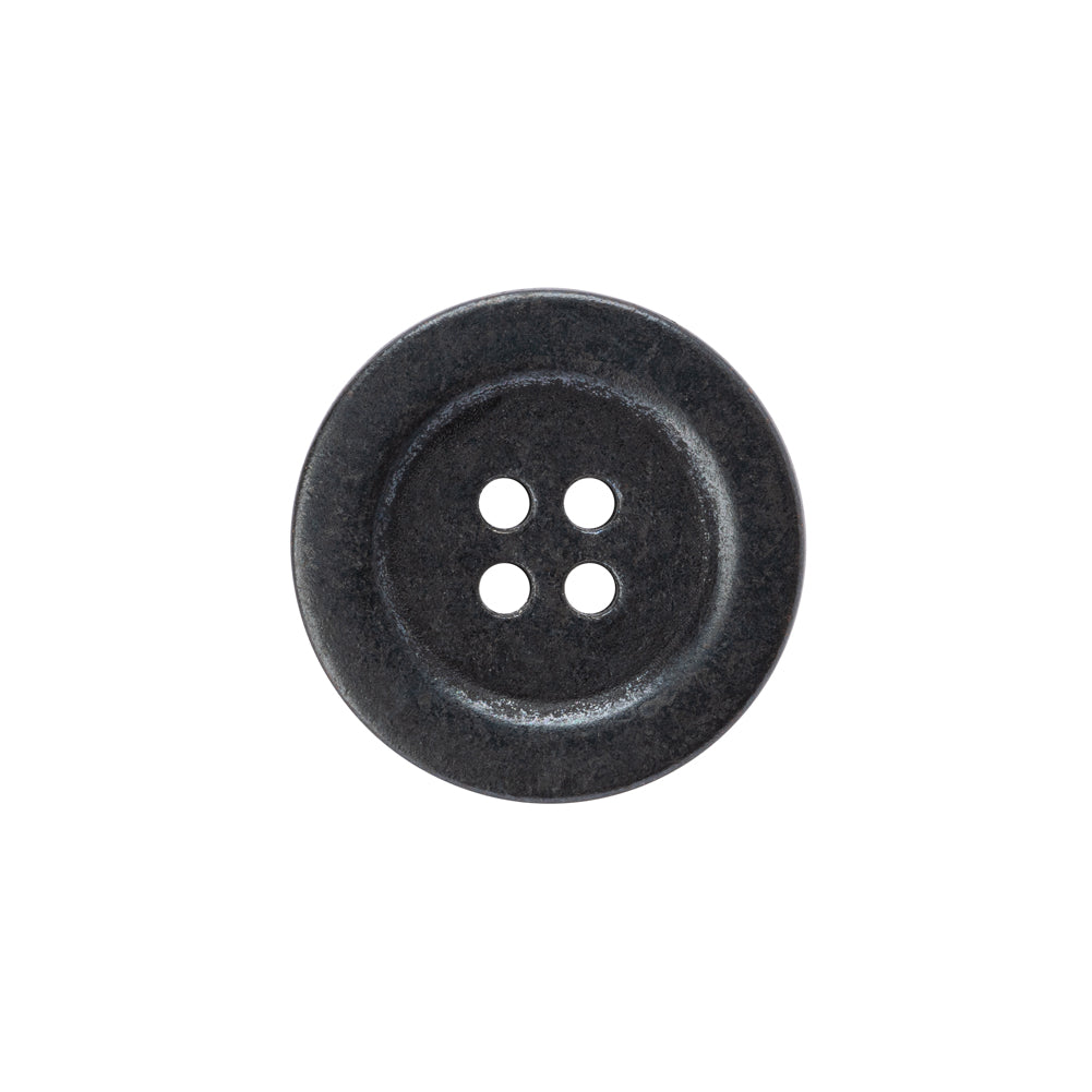 Metal 4-Hole Button - 32L/20mm - Pewter Metal 4-Hole Button - 32L/20mm - Pewter