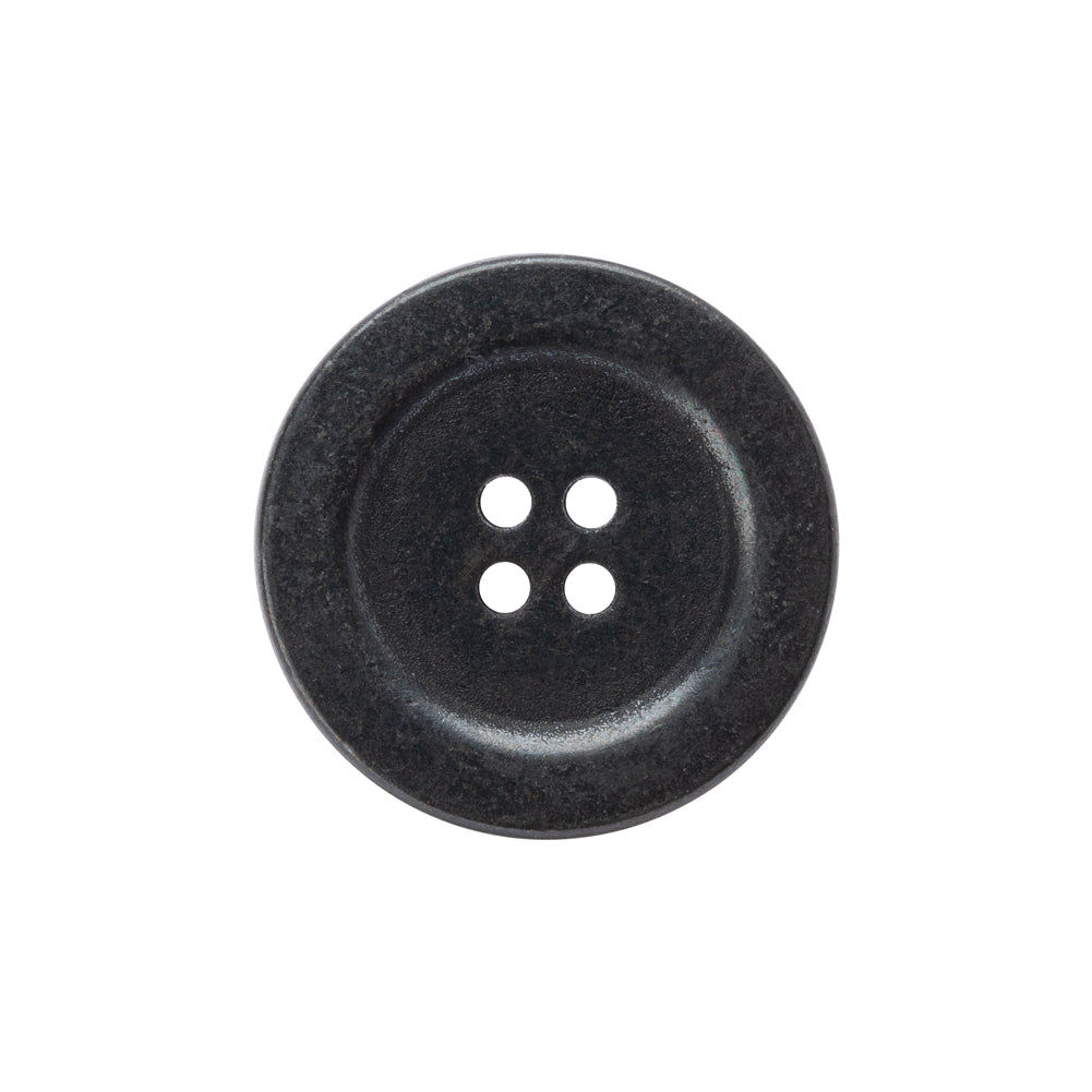 Metal 4-Hole Button - 36L/23mm - Pewter Metal 4-Hole Button - 36L/23mm - Pewter