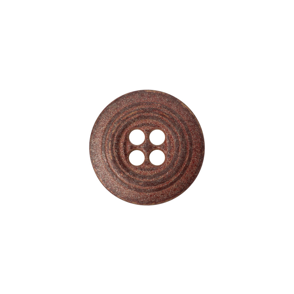 Metal 4-Hole Button - 24L/15mm - Matte Copper Metal 4-Hole Button - 24L/15mm - Matte Copper
