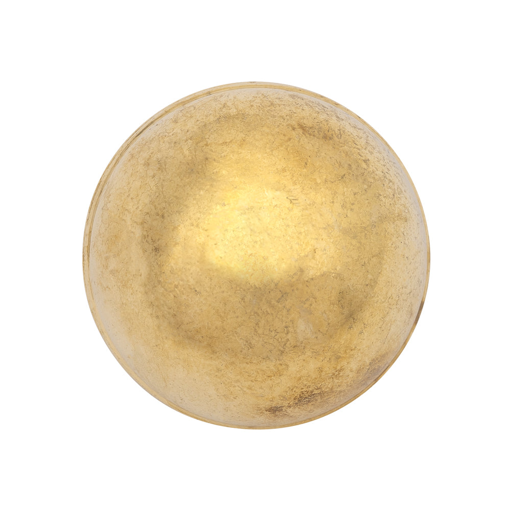 Metal Shank Back Button - 42L/27mm - Domed Gold Metal Shank Back Button - 42L/27mm - Domed Gold