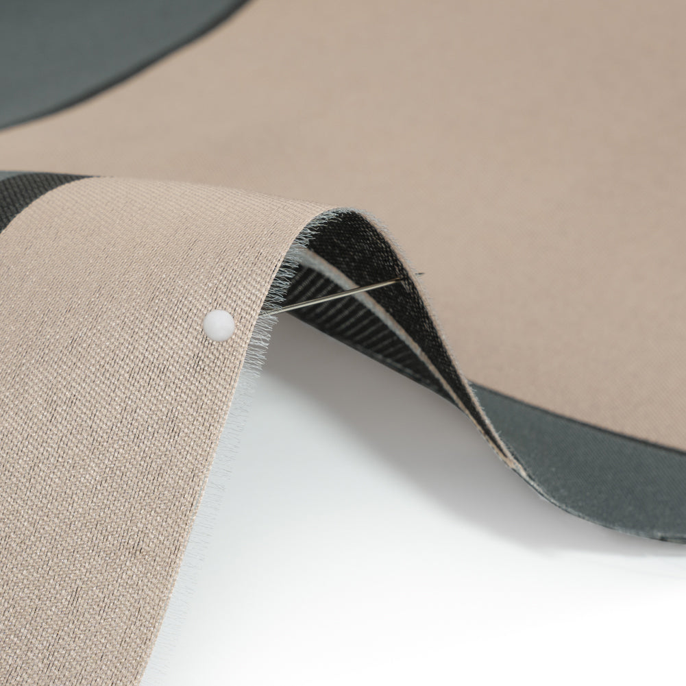 Taupe, Charcoal and Black Abstract Luxury Burnout Brocade Taupe, Charcoal and Black Abstract Luxury Burnout Brocade