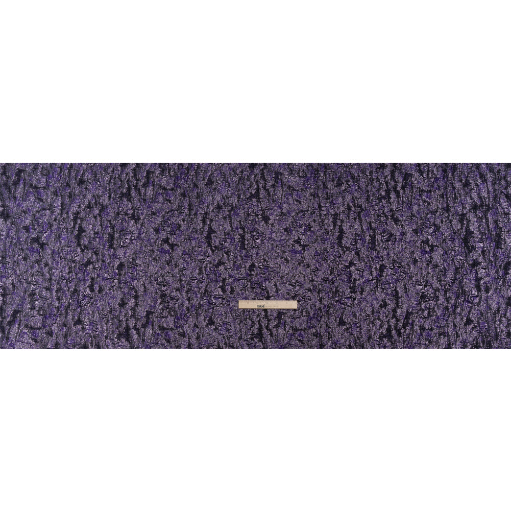 Metallic Purple and Black Abstract Luxury Brocade Metallic Purple and Black Abstract Luxury Brocade