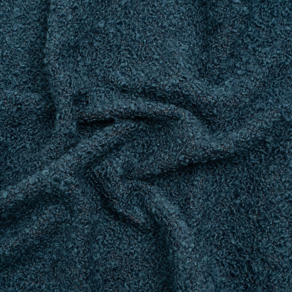 Indigo Fluffy Upholstery Boucle Indigo Fluffy Upholstery Boucle