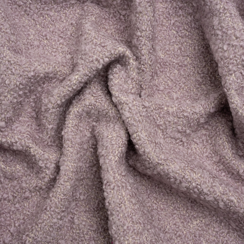 Lilac Fluffy Upholstery Boucle Lilac Fluffy Upholstery Boucle