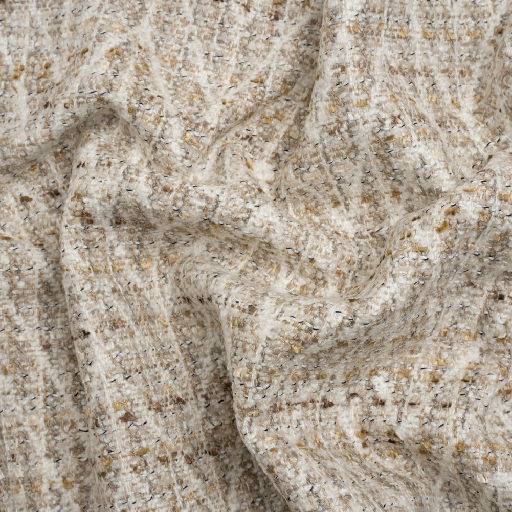 Mineral Subtle Zig Zags Boucle and Chenille Upholstery Woven Mineral Subtle Zig Zags Boucle and Chenille Upholstery Woven