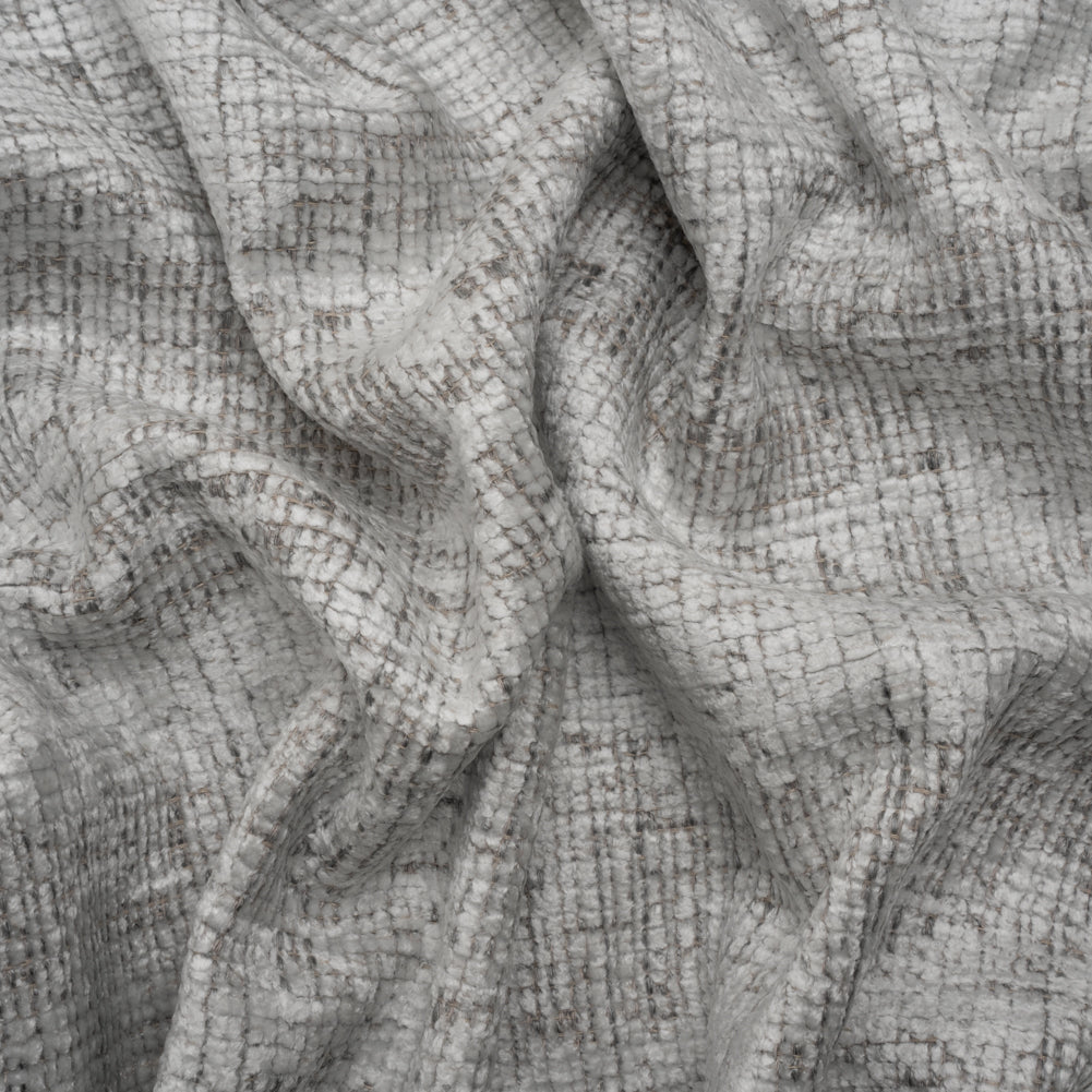 Ice Distressed Look Chenille Upholstery Woven Ice Distressed Look Chenille Upholstery Woven