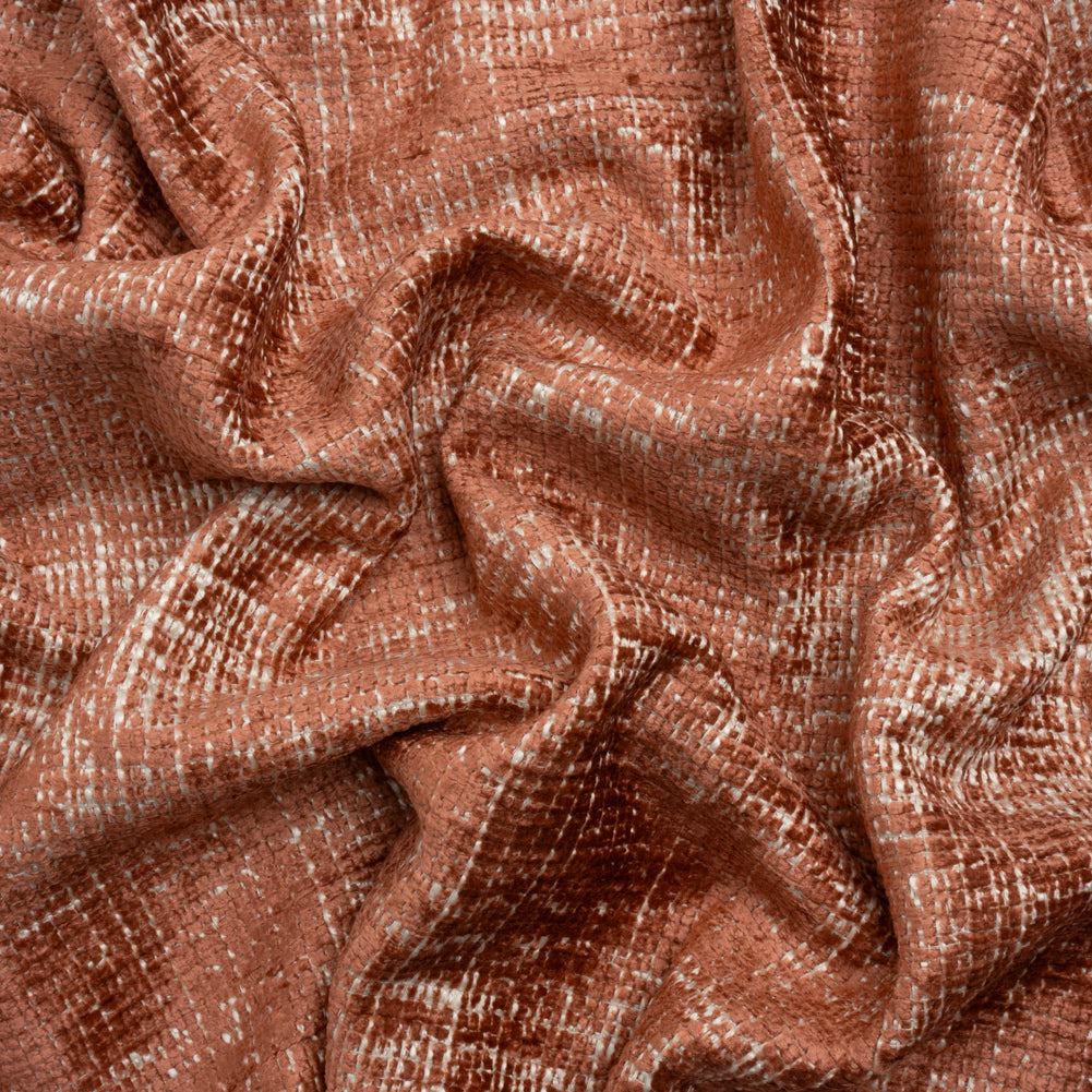 Redrock Distressed Look Chenille Upholstery Woven Redrock Distressed Look Chenille Upholstery Woven