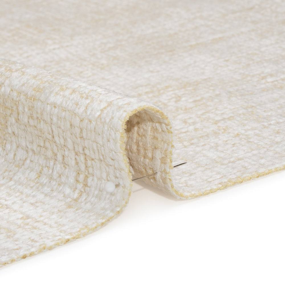 Snow Distressed Look Chenille Upholstery Woven Detail Snow Distressed Look Chenille Upholstery Woven Detail