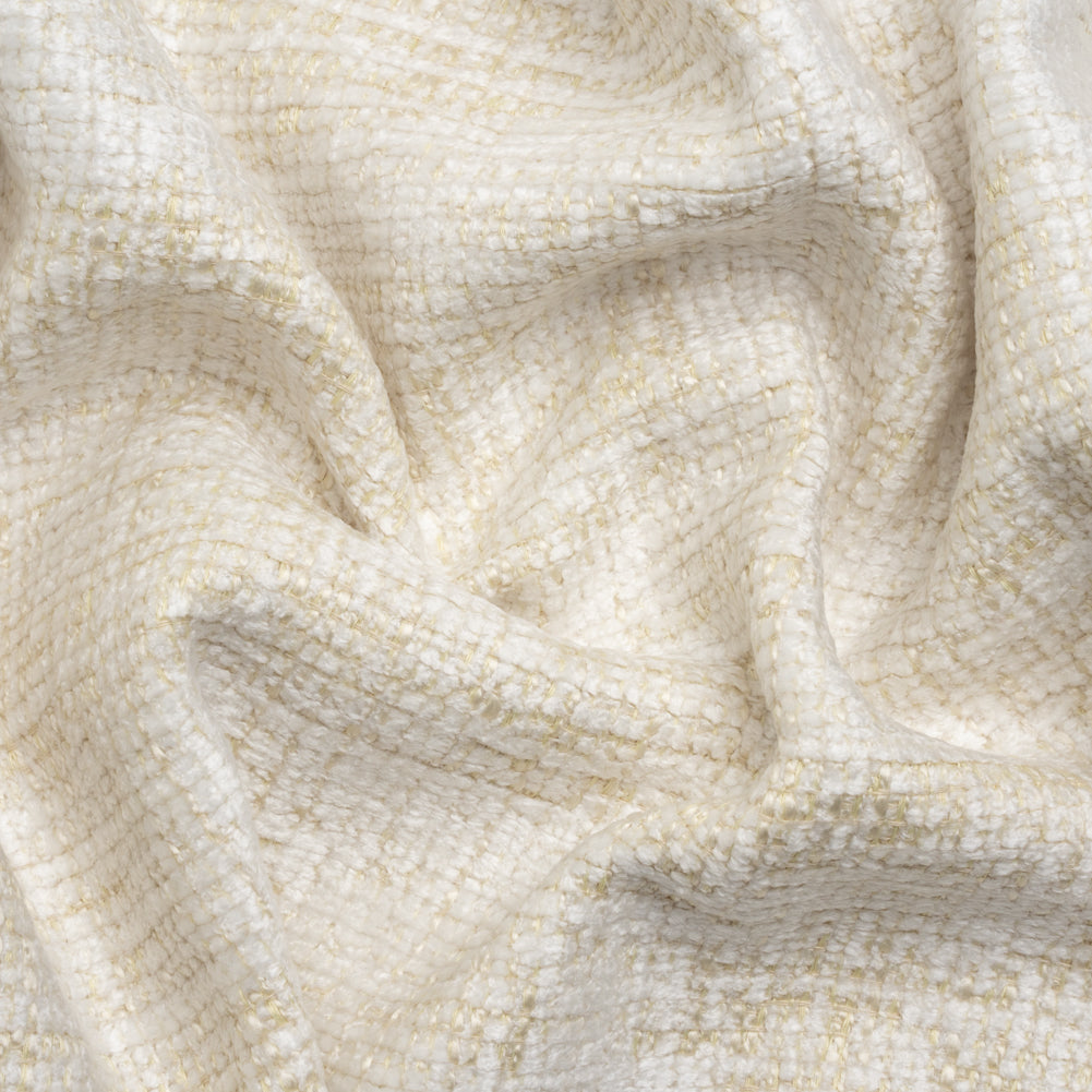 Snow Distressed Look Chenille Upholstery Woven Snow Distressed Look Chenille Upholstery Woven