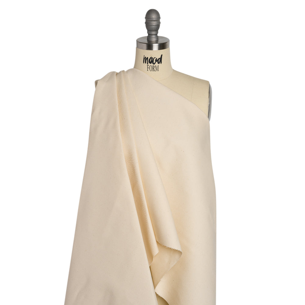 Greige Cotton and Tencel Denim - 11oz Drape Greige Cotton and Tencel Denim - 11oz Drape