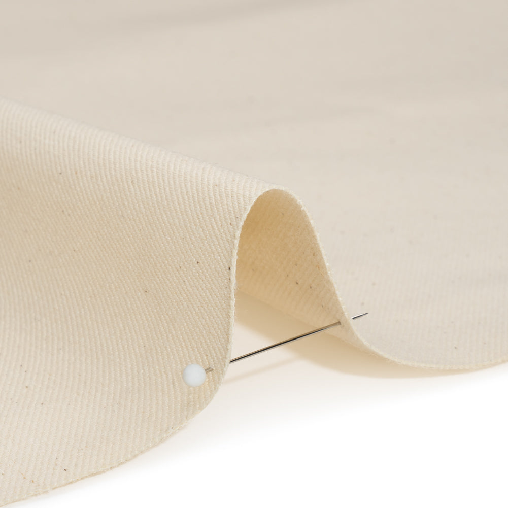 Greige Stretch Cotton Denim - 11oz Detail Greige Stretch Cotton Denim - 11oz Detail