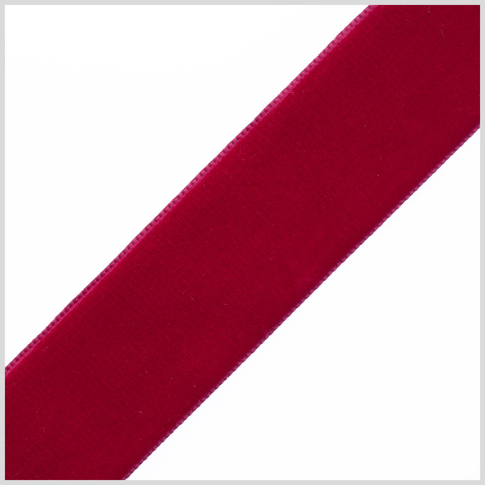 1.375" Wine Nylon Velvet Ribbon 1.375" Wine Nylon Velvet Ribbon