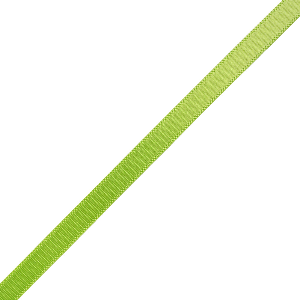 Satin Ribbon Double Faced - 0.25" - Green Satin Ribbon Double Faced - 0.25" - Green