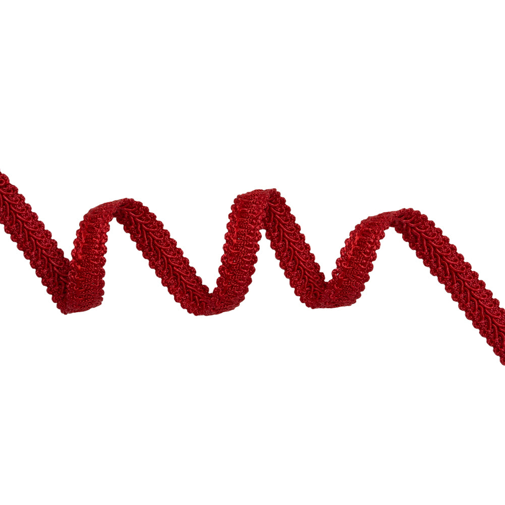 Gimp Braided Trim - 0.5" - Red Classic Gimp Braided Trim - 0.5" - Red Classic