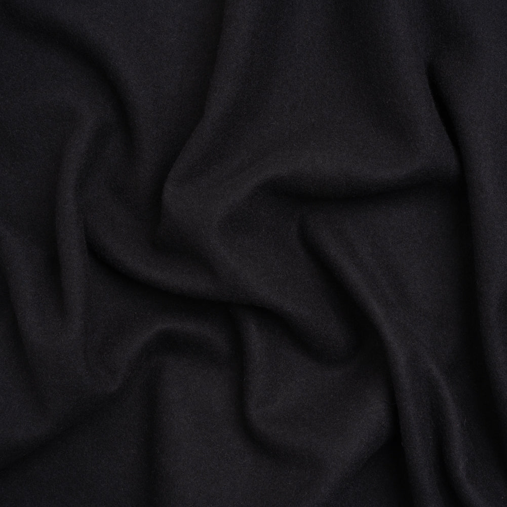 Brushed Wool Blend Coating - Dark Cool Gray - Deadstock Brushed Wool Blend Coating - Dark Cool Gray - Deadstock