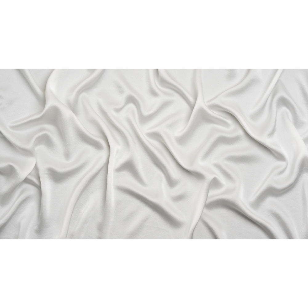 Washed Silk Charmeuse 19mm - Off-White Washed Silk Charmeuse 19mm - Off-White