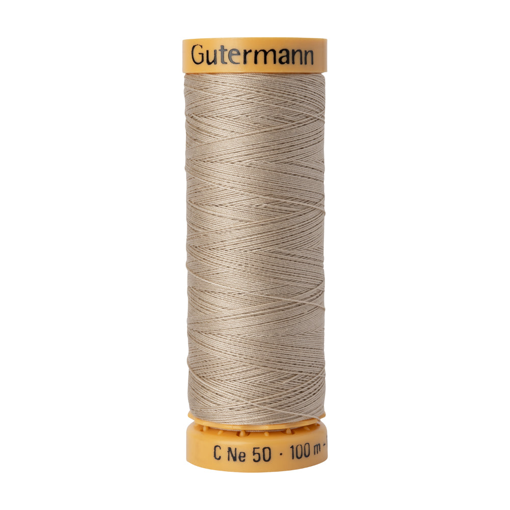 Gutermann Cotton Thread 100m - 3310 Sand Gutermann Cotton Thread 100m - 3310 Sand