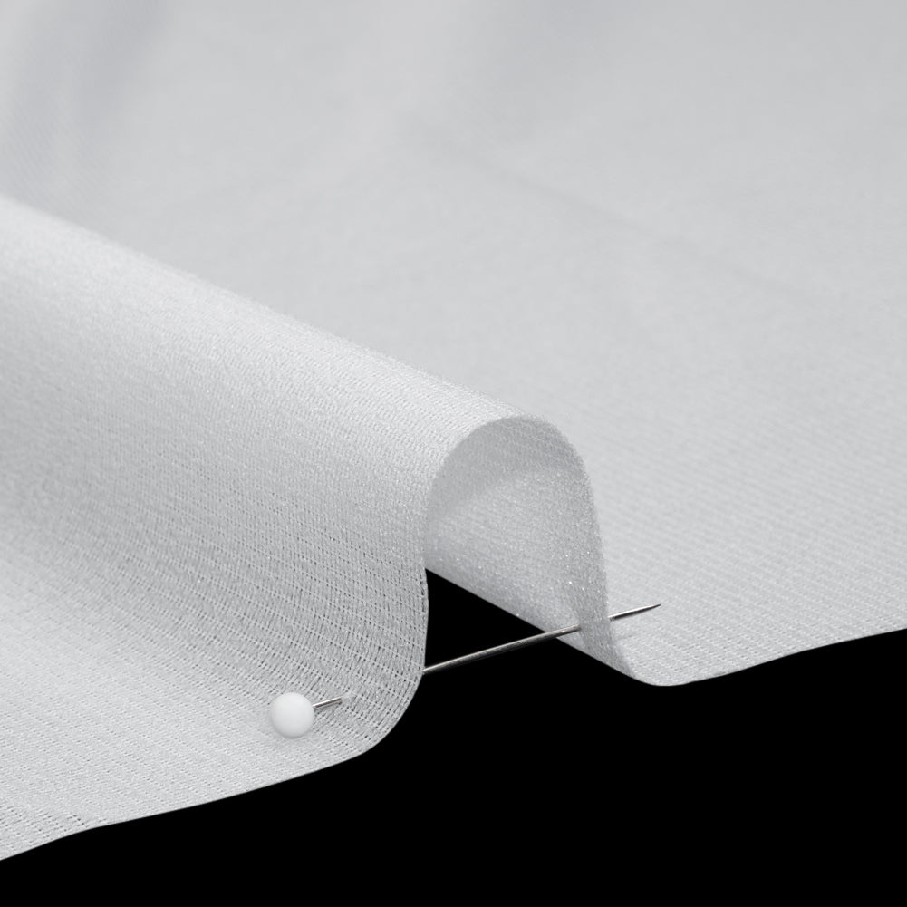 Lightweight Stretch Fusible Interlining by Theory - White Detail Lightweight Stretch Fusible Interlining by Theory - White Detail