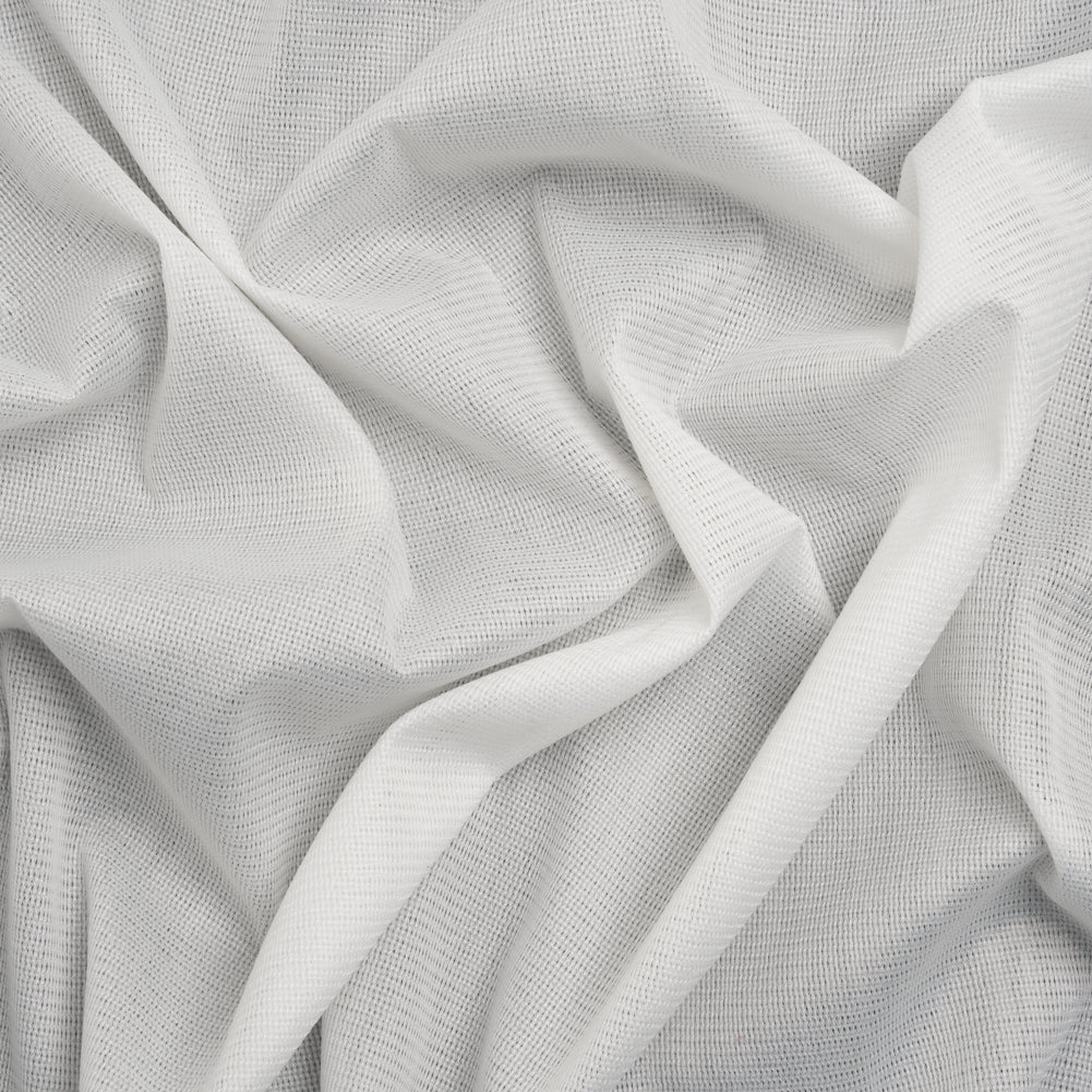 Woven Fusible Interlining - White - Made in France Woven Fusible Interlining - White - Made in France