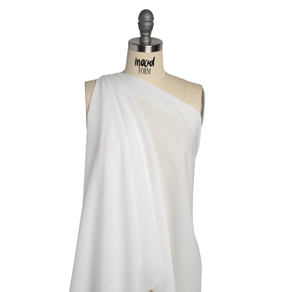 Soft Woven Fusible Interlining by Alice and Olivia - White Drape Soft Woven Fusible Interlining by Alice and Olivia - White Drape