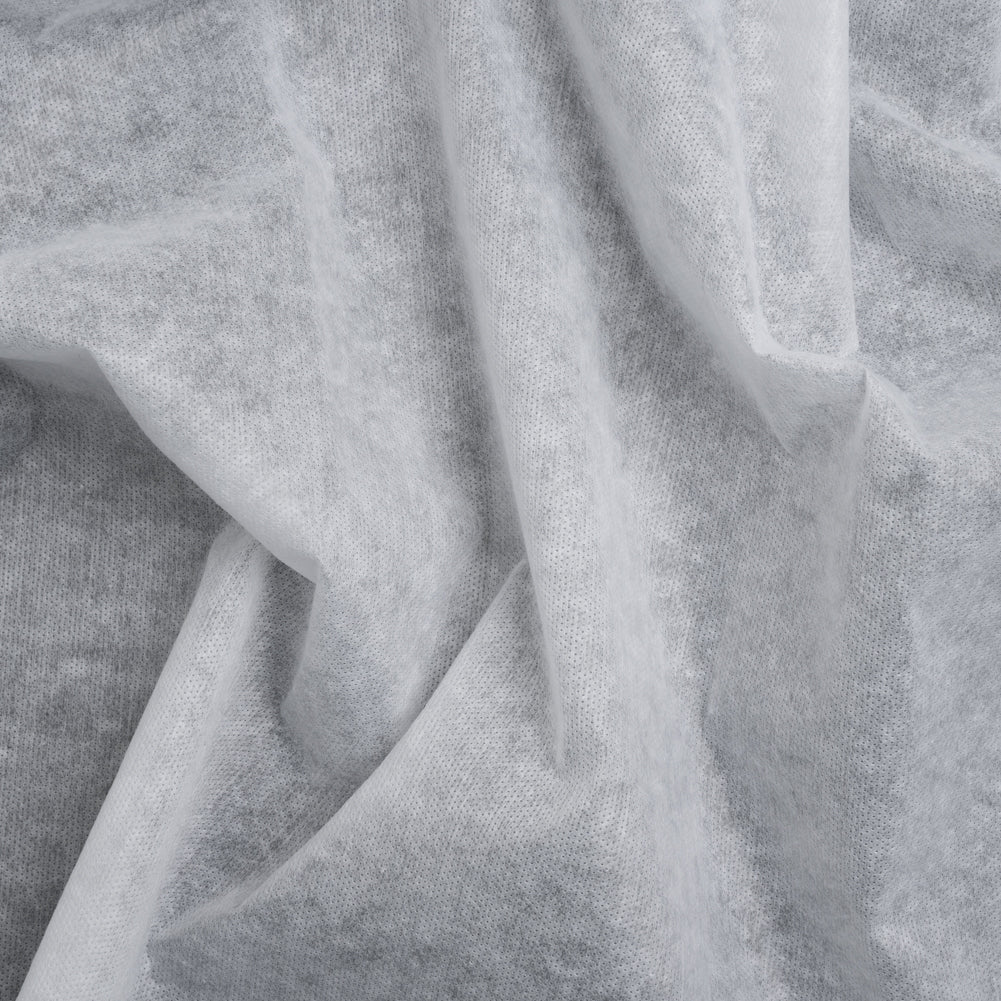 Non-Woven Fusible Interlining, Single Faced - White Non-Woven Fusible Interlining, Single Faced - White