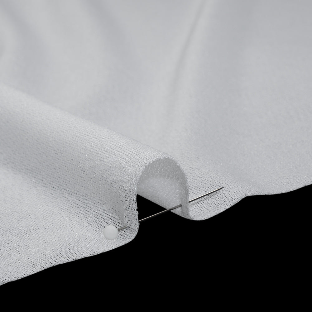 Knit Fusible Interlining Single Sided - White - Deadstock Knit Fusible Interlining Single Sided - White - Deadstock