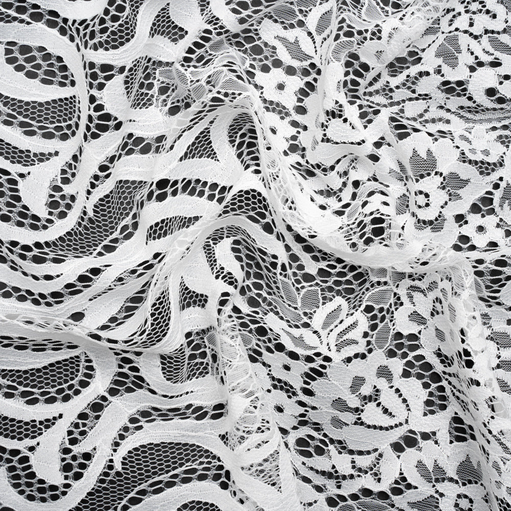 Chantilly Lace - White Floral Lattices Chantilly Lace - White Floral Lattices