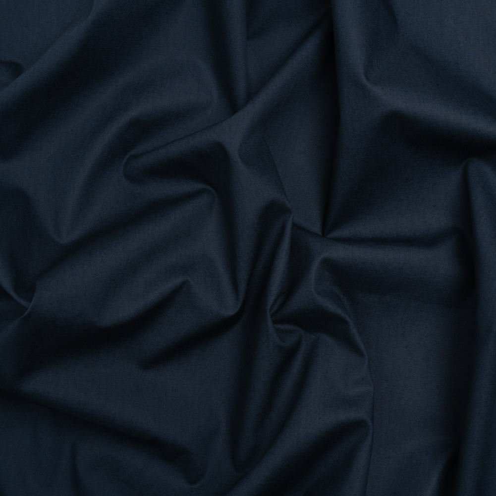 Egyptian Cotton Shirting - Navy Egyptian Cotton Shirting - Navy